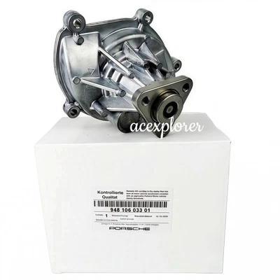 NEW Water Pump for 2008-2016 Porsche Macan Panamera Cayenne 94810603301 4.8L - Image 1 of 4