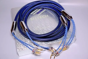 Siltech Classic Anniversary 770L Speaker Cable 2.5m Y-Plug G7 Silver Gold Japan - Picture 1 of 20