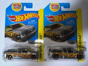 hot wheels 2014 zamac chevy silverado X 2 Read Desc - Picture 1 of 13