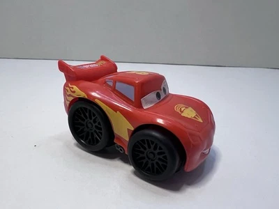 Fisher Price Wheelies Disney Pixar Cars Lightning McQueen Car Little People RARE - Image 1 of 3