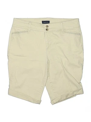 Pantalones cortos Charter Club para mujer marrón caqui 16 Petites Foto 1 de 2