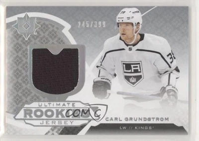 2019-20 Ultimate Collection Rookies Jerseys /399 Carl Grundstrom #145 Rookie RC - Image 1 of 2