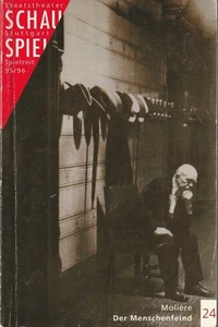 Programmheft Moliere DER MENSCHENFEIND Staatstheater Stuttgart 1996 - Bild 1 von 1