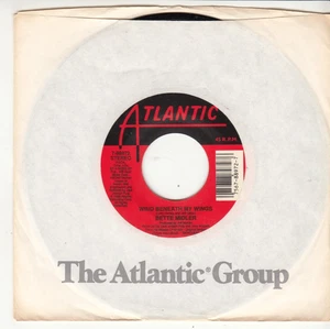 BETTE MIDLER - WIND BENEATH MY WINGS - ORIGINAL ATLANTIC 45 - GREAT SHAPE - Foto 1 di 2