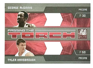 2009-10 Donruss Elite Passing the Torch Red #14 George McGinnis Hansbrough /249 - Picture 1 of 2