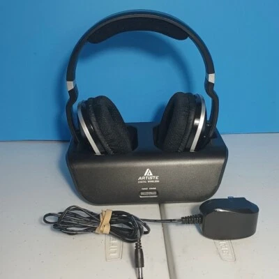 Беспроводные наушники HiFi Artiste ADH300 с чашечкой — черные - Изображение 1 из 4