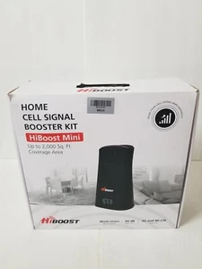 HiBoost F08GI-5S-BTW Mini Cell Phone 4G Signal Booster Kit 500 to 2000 Sq. Ft. - Picture 1 of 5