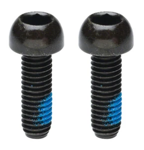Dia-Compe U-brake V-brake cantilever mounting bolts BLACK (PAIR) - Picture 1 of 1