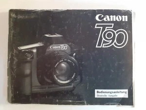 CANON – BENUTZERHANDBUCH "CANON T90“ auf Deutsch - Photo 1/1