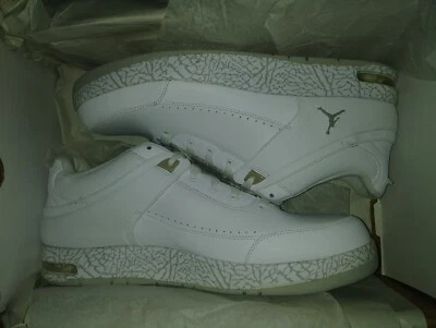 Jordan Classic '87 Blanco/Blanco-Gris Neutro 317770-113 Hombre Talla 12 Foto 1 de 4