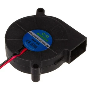 V DC 5015 50 mm ventilateur radial, radial, ventilateur pour extrudeuse hotend, 505015, RepRap - Photo 1/3