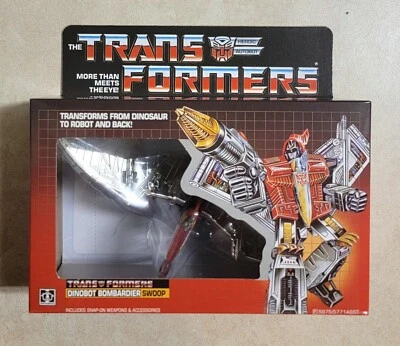 TRANSFORMERS G1 DINOBOT SWOOP US SELLER MISB RARE! AUTOBOT TOY ROBOT DINOSAUR - Image 1 of 3