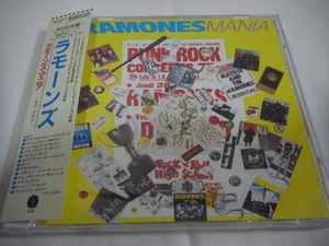 RAMONS-Mania JAPAN 1st.Press w/OBI AC/DC Aerosmith Metallica Motorhead Kiss - Picture 1 of 8