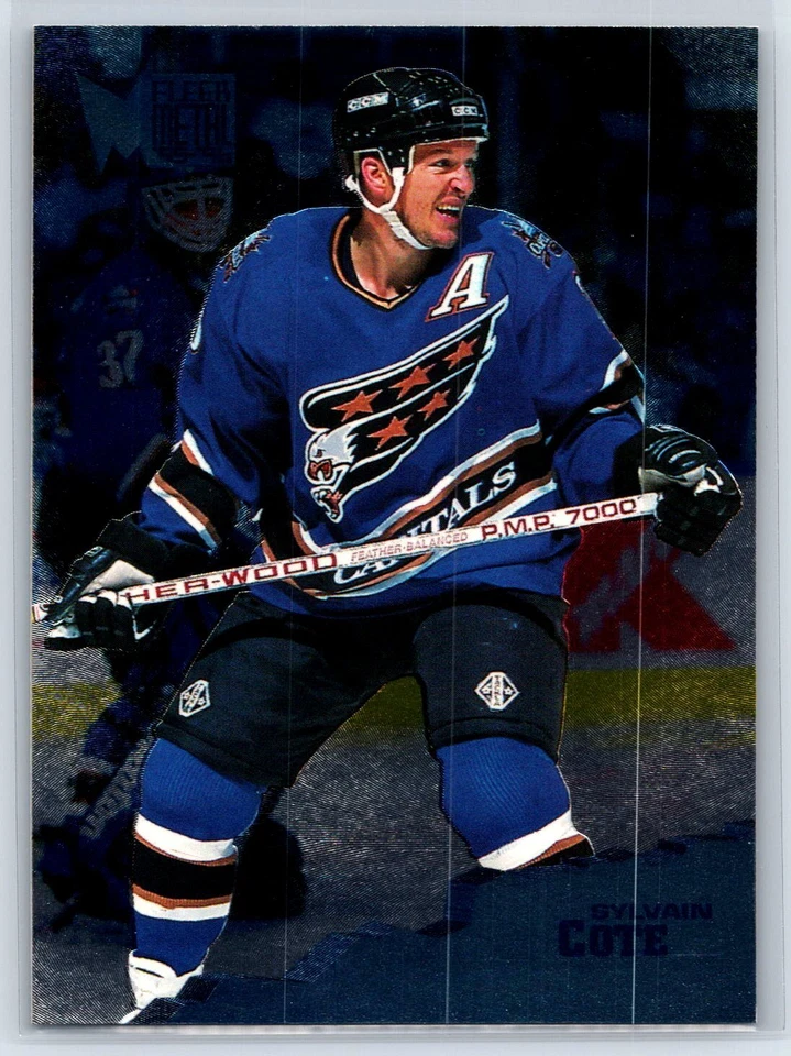 1995-96 Metal Sylvain Cote Washington Capitals #158 - Image 1 of 2