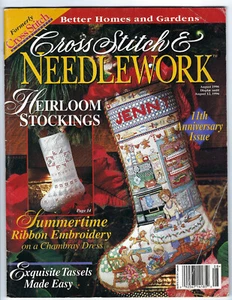 Better Homes & Gardens Kreuzstich & Handarbeit Vintage Magazin August 1996 - Bild 1 von 1