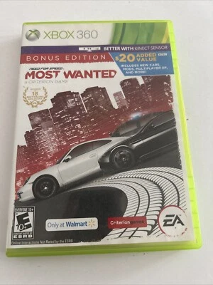 Need for Speed Most Wanted Bonus Edition Microsoft Xbox 360, 2012 - Image 1 of 4