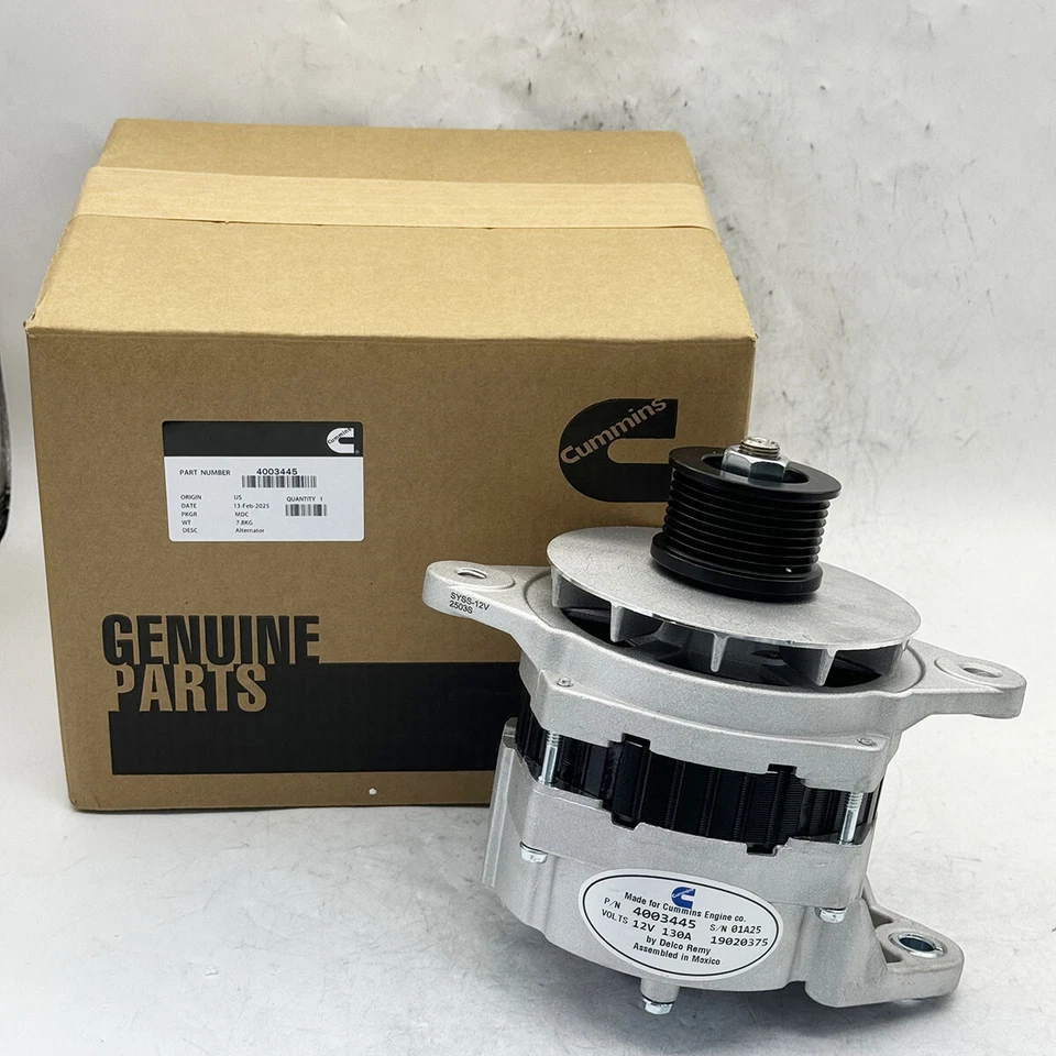Alternator 4003445 fits for Cummins Engine ISM11 QSM11 6C8.3 12V 400-3445 - Imagem 1 de 4