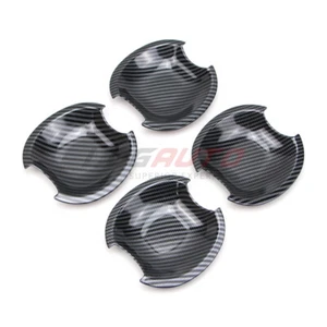For Suzuki Swift 2005-17 Door Handle Bowl Cover Protector Carbon Fiber Look Trim - Bild 1 von 8