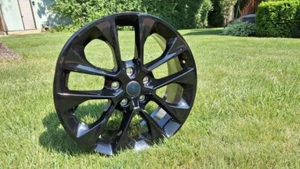 2024 JEEP GLADIATOR/WRANGLER JL SPOKE WHEEL RIM BLACK . 5 are available - Picture 1 of 3