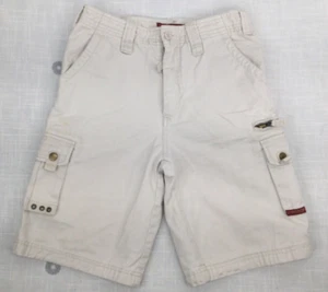 US Expedition Light Tan Cotton Bermuda Cargo Shorts Boys Sz 10 EUC - Picture 1 of 9