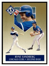 1991 Fleer Ultra Ultra Team Ryne Sandberg #10 Chicago Cubs