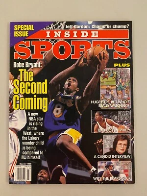 Kobe Bryant Inside Sports marzo 1998 como nuevo sin etiqueta envío gratuito Foto 1 de 2