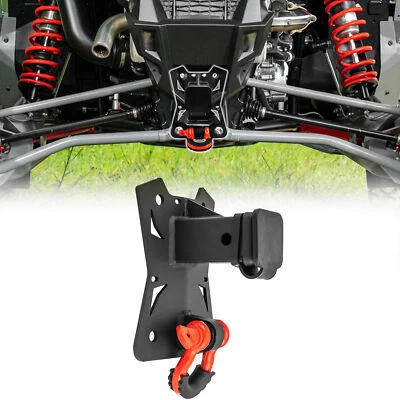 Enganche de remolque trasero UTV 2" con anillo en D de 3/4" para Polaris RZR PRO R/PRO S/Turbo R Foto 1 de 4