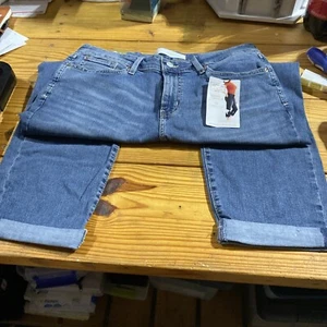 levis signature jeans woman’s Mid Rise Slim Boyfriend 14/w32 - Picture 1 of 11