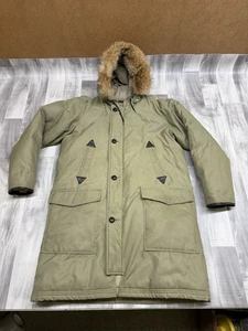 ✅De colección Abrigo de Invierno Cálido Parka Canadian Trail By Squire VER MEDIDAS✅MANCHA - Imagen 1 de 18