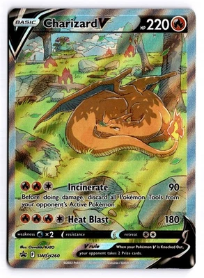 Charizard V - Promo SWSH: Sword & Shield Promo Cards SWSH260 NM - Image 1 of 2