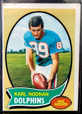 1970 Topps Karl Noonan #223 Miami Dolphins VG (b) - Image 1 of 2