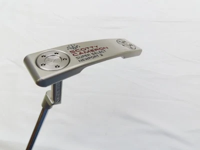 LH Titleist Scotty Cameron Super Select Newport 2 34" Putter Cameron + HC - Image 1 of 4