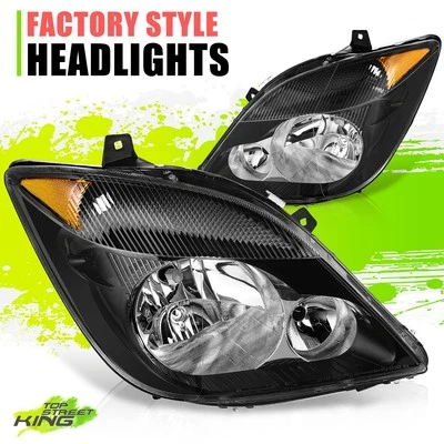 Faro ámbar negro original para Dodge Mercedes Benz Freightliner Sprinter 07-13 Foto 1 de 4