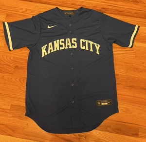Kansas City Royals Nike Home MLB Baseball Game Jersey #7 Camilo Med Stitched - Picture 1 of 7