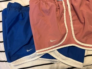 Nike Damen XL Dri Fit Laufen Sport gefüttert Kordelzug Shorts Paket Posten 2 - Bild 1 von 7