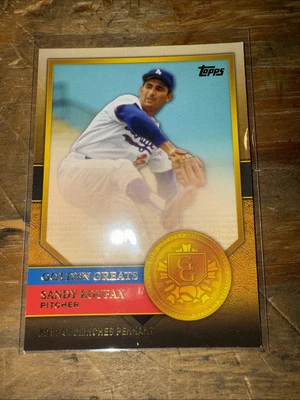 2012 Topps - Golden Greats #GG-48 Sandy Koufax - Image 1 of 2