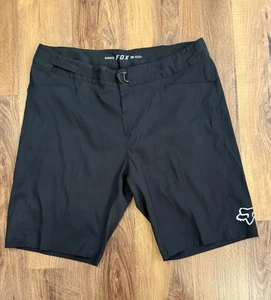 Fox Ranger Men’s 38 Mountain Bike Black Riding Performance Shorts - Picture 1 of 9