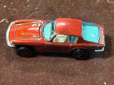 Hot Wheels Maserati Mistral Red Line marrón metálico? ¿Cobre? Interior oscuro Foto 1 de 4