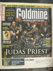 GOLDMINE MAGAZINE ISSUE 649 JUDAS PRIEST,MARIA FOWLEY JUNE 10,2005 - Picture 1 of 1