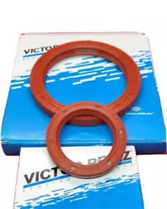 2101-1005160 CRANKSHAFT OIL SEALS SET 2pc VAZ Lada 2101 2103 2105 2106 2121 Niva - Picture 1 of 2