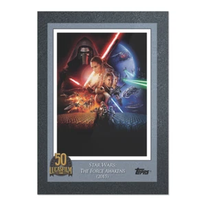 2021 Topps Star Wars Lucasfilm 50th Anniversary The Force Awakens, Card #7 - Picture 1 of 1