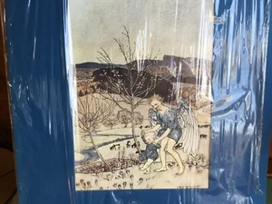 Love Laughing- by Arthur Rackham - Vintage Print - Picture 1 of 8