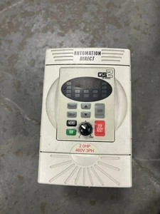 AUTOMATION DIRECT GS2-42P0 GS2 SERIES AC MICRO DRIVE 460 VAC 2HP 3-PHASE USED - Picture 1 of 4