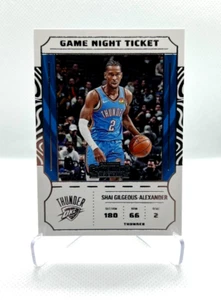 Shai Gilgeous-Alexander - 2022-23 Panini Contenders Game Night Ticket Insert #25 - Picture 1 of 2