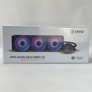 New MSI MAG CORELIQUID 360R V2 CPU Liquid Cooler - Afbeelding 1 van 8