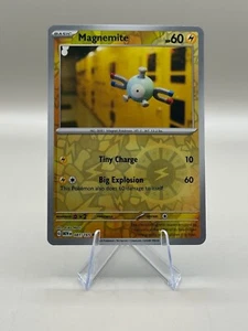 MAGNEMITE #081/165 POKEMON 151 (REVERSE HOLO, NM) ENGLISH - Picture 1 of 4