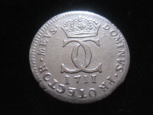 MDS SCHWEDEN 5 ÖRE 1711 "KARL XII.", SILBER #44 - Bild 1 von 2