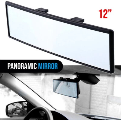 300mm Universal Curved Interior Wide-angle Car Surface Rear View Rearview Mirror - Image 1 of 4