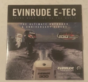 EVINRUDE E-TEC CD THE ULTIMATE OUTBOARD & ANNIVERSARY VIDEOS - Imagen 1 de 1