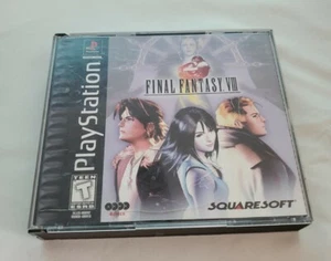 Final Fantasy VIII (PlayStation 1, 1999) Complete 4 Disk Set Black Label Tested - Picture 1 of 6